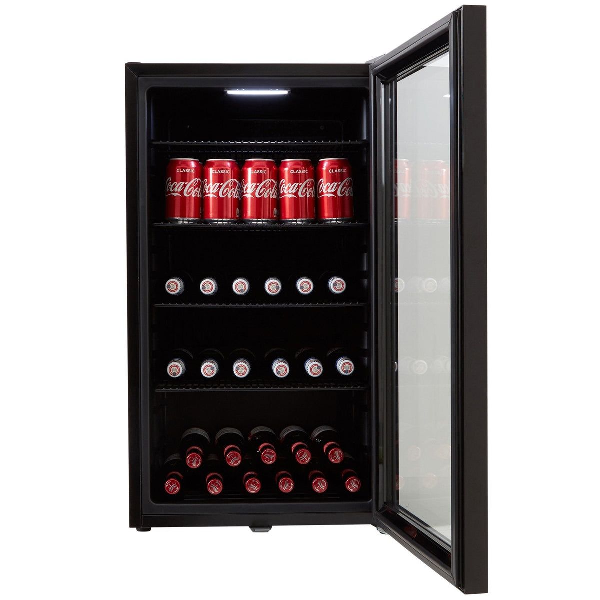 Drinks Fridge Beverage Cooler 0°C–10°C Glass Door 39dB